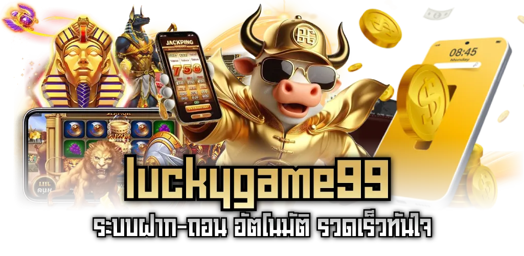 luckygame99 ระบบฝาก-ถอน อัตโนมัติ รวดเร็วทันใจ